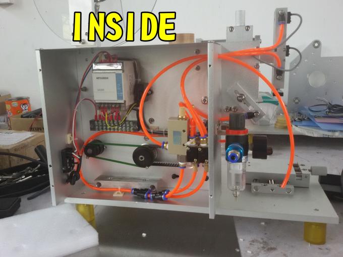 ボトルラベリング用SUS304ステンレススチールエコノミー両面ステッカーラベリングマシン