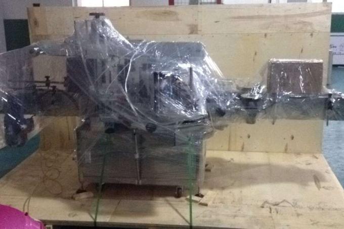 ラウンドボトル用アルミニウム合金Oppバイアルラベリングマシン、工業用ラベリングマシン