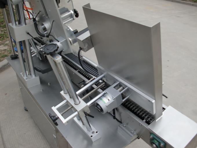 高速小型丸缶ラベル粘着機、化粧品用アイブラックボトルラベルステッカー機