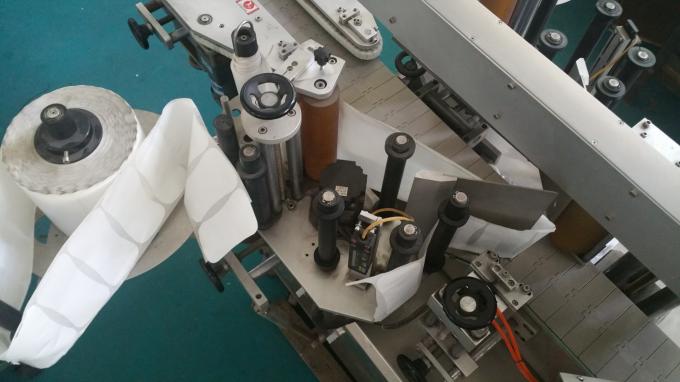 25kgジャースクエアボトルステッカーアプリケーターマシン、給餌ボトル付きラベルマシン安定した速度