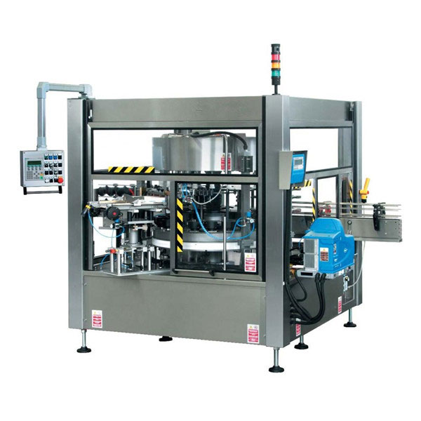 CE全自動ボトルウィング付きロータリーステッカーラベリングマシン