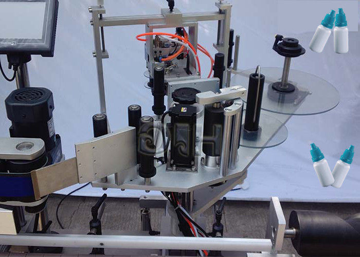 中国上面/下面垂直ステッカーラウンドボトルラベリングマシン自動サプライヤー付き