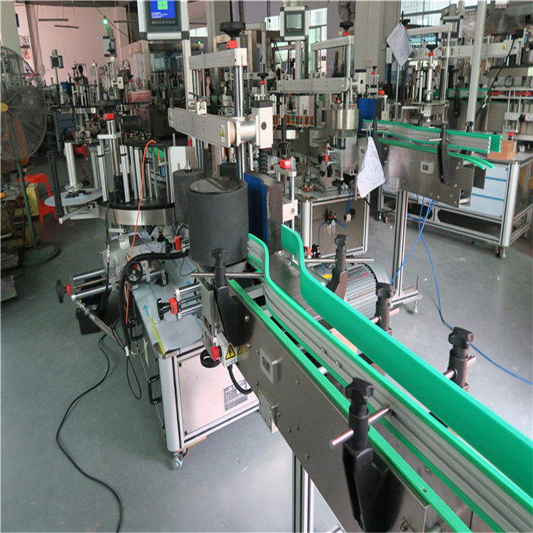 中国両面粘着ステッカーボトルラベリングマシン高さ190mm最大サプライヤー