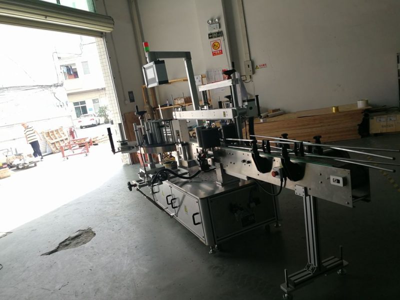 中国両面ラウンドボトルステッカーラベリングマシン、ラベル幅190mmサプライヤー