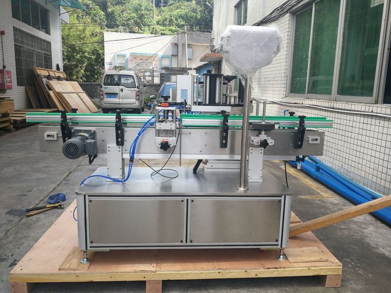 ラウンドボトル/コンテナ/ジャーサプライヤー向けの中国向けラップアラウンドラベリングシステム