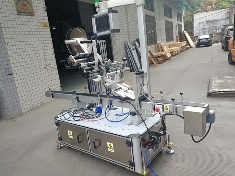 ノズルポーチ電気駆動タイプサプライヤー用中国ステッカートップラベリングマシン
